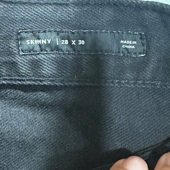 PacSun Embroidered Black Jeans - Size 28x30 - NWT‎ - Picture 9 of 14